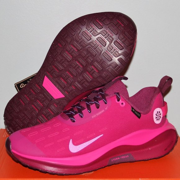 Nike ReactX Infinity Run 4 Gore-Tex Running Shoes Women 7.5 Fierce Pink - Picture 1 of 8